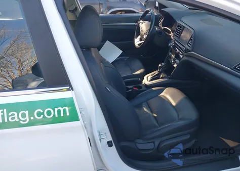 2019 Hyundai Elantra Limited from USA, damaged, VIN 5NPD84LF5KH447382